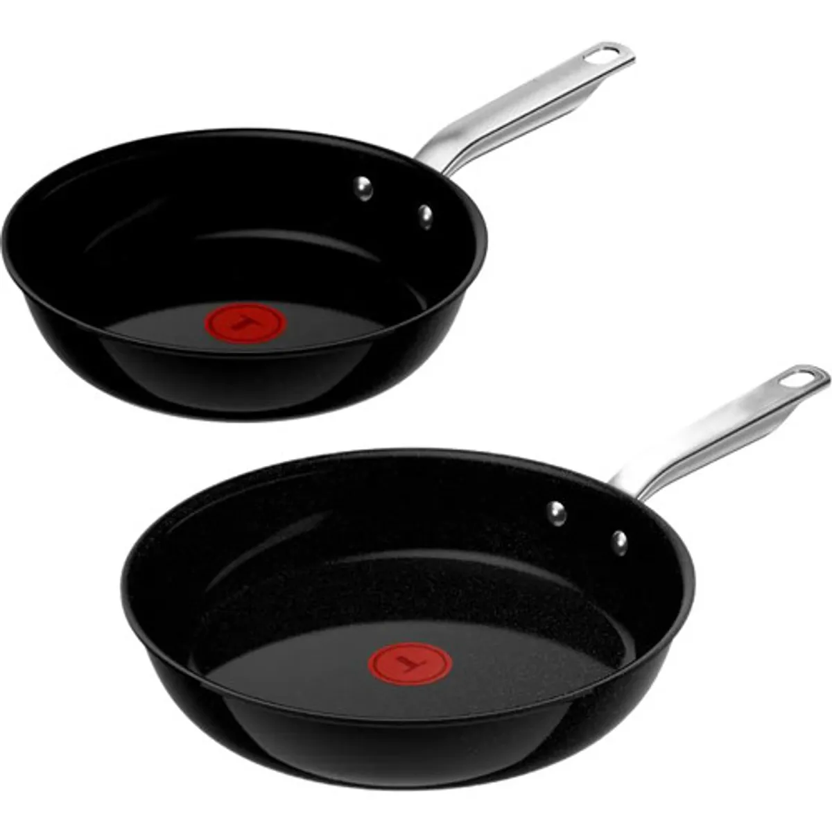 Tefal Experience Ceram Fusion Core inductie koekenpannenset 2-delig