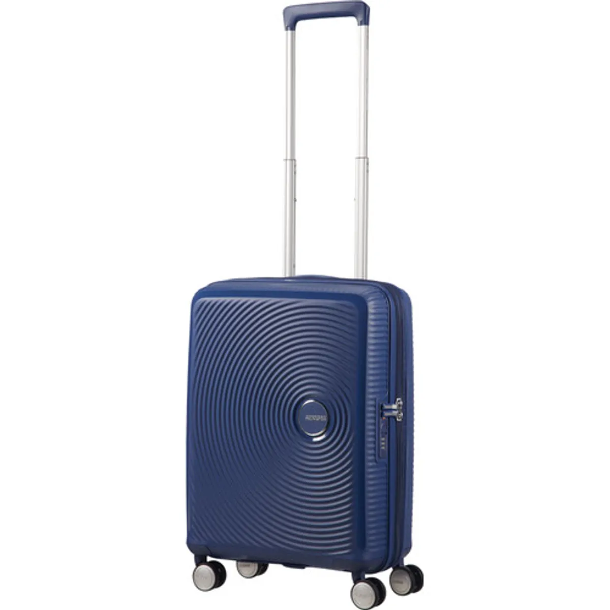 American Tourister Soundbox Expandable Spinner 55cm Midnight Navy