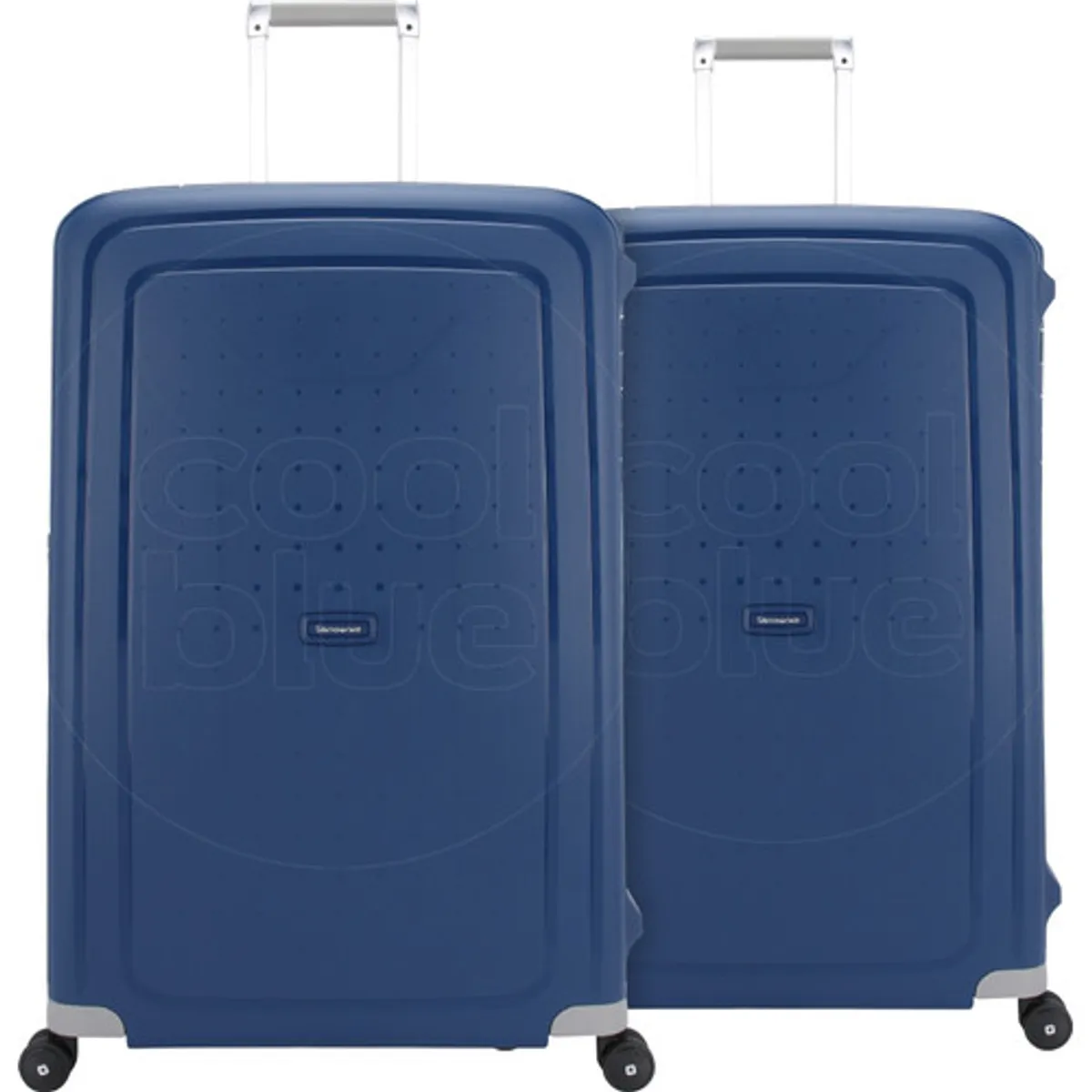 Samsonite S'Cure Spinner 81cm Duo Pack Dark Blue