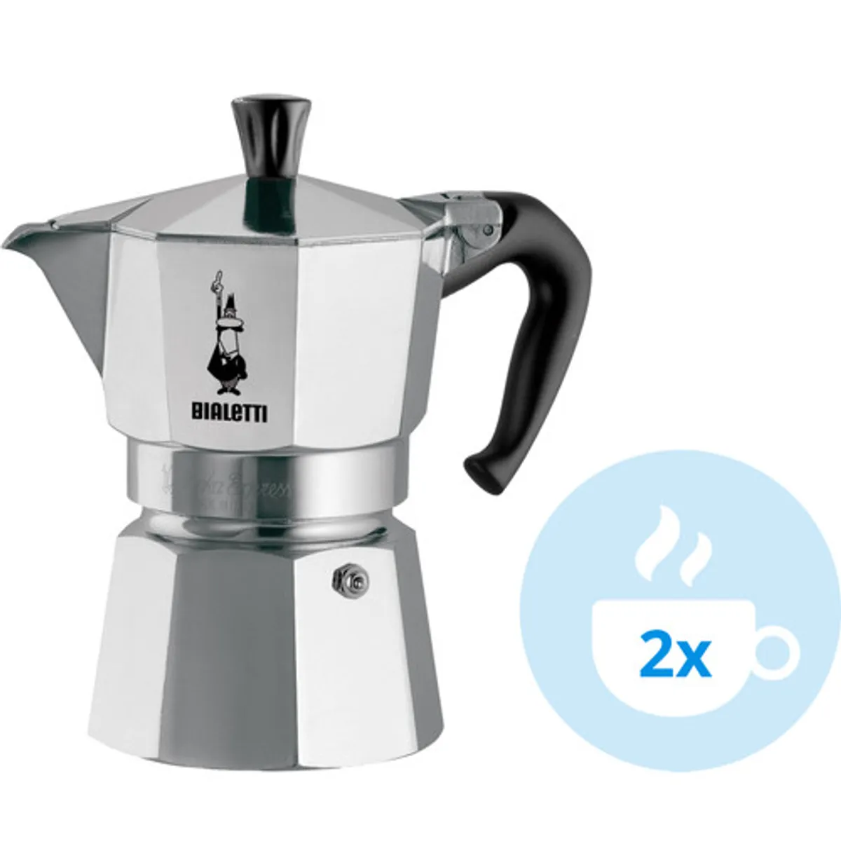 Bialetti Moka Express 2 kopjes