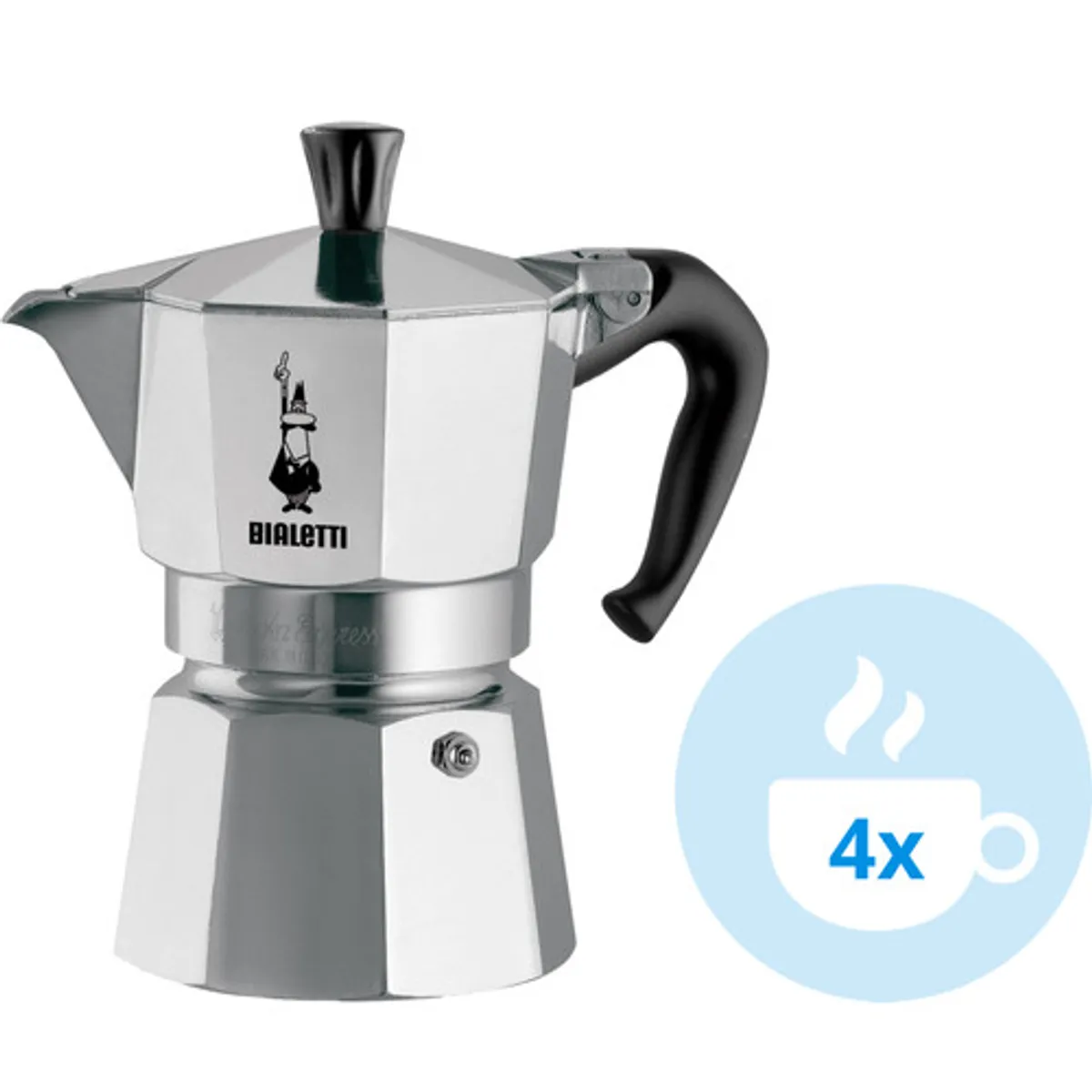 Bialetti Moka Express 4 kopjes