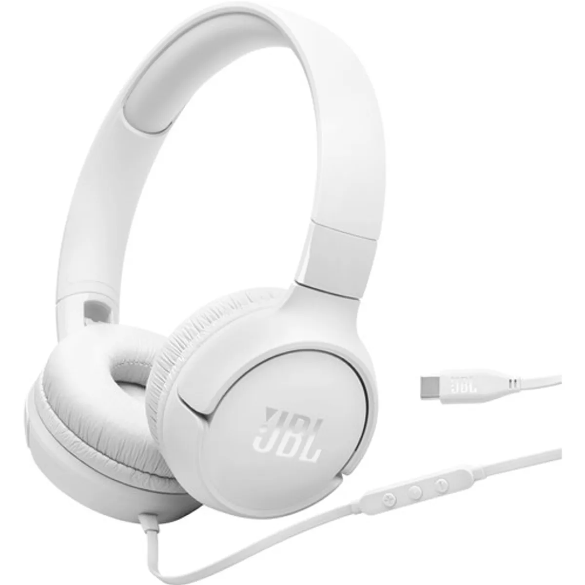JBL Tune 520C USB-C Wit