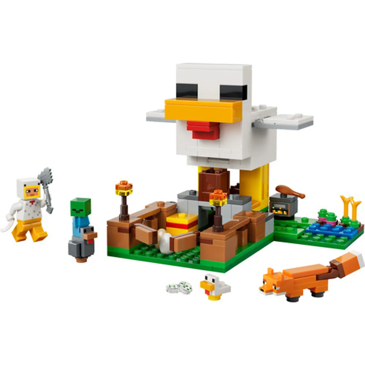 LEGO Minecraft Kippenboederij 21585