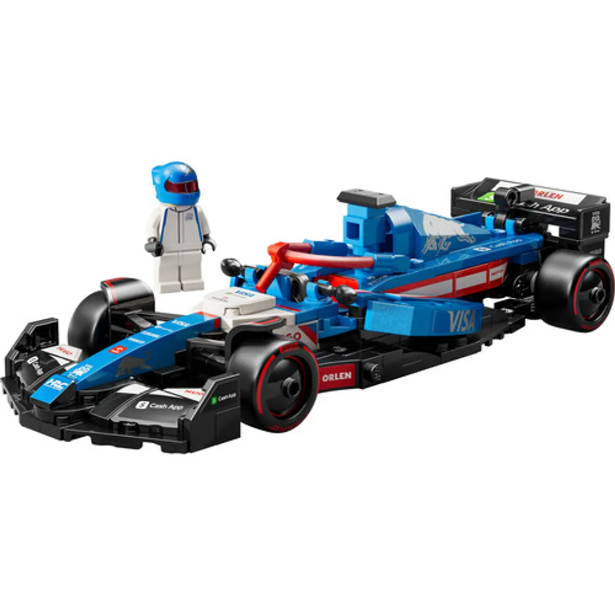 LEGO Speed Champions Visa Cash App RB VCARB 01 F1 racewagen 77246