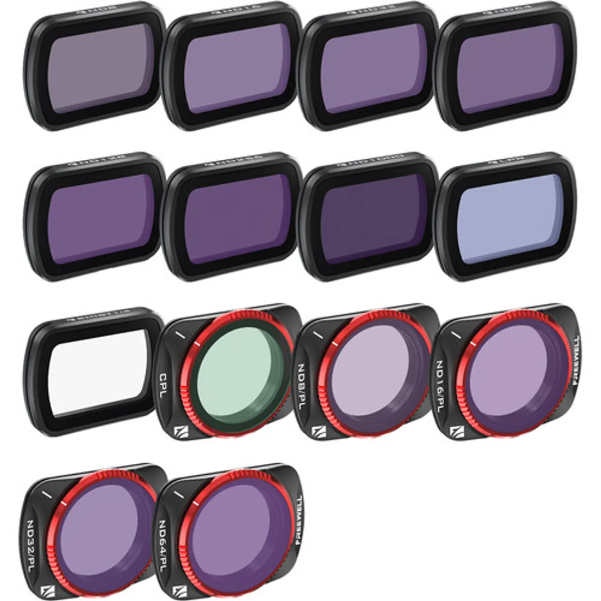 Freewell DJI Osmo Pocket 3/4 Filters Mega Kit 14 Pack