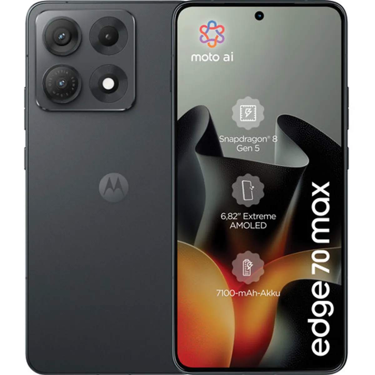 Motorola Edge 70 Max 256GB Zwart 5G