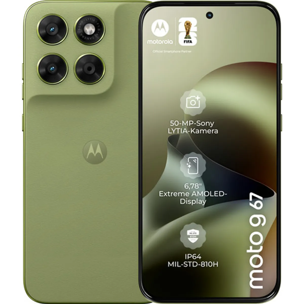 Motorola Moto G67 Groen 128GB 5G