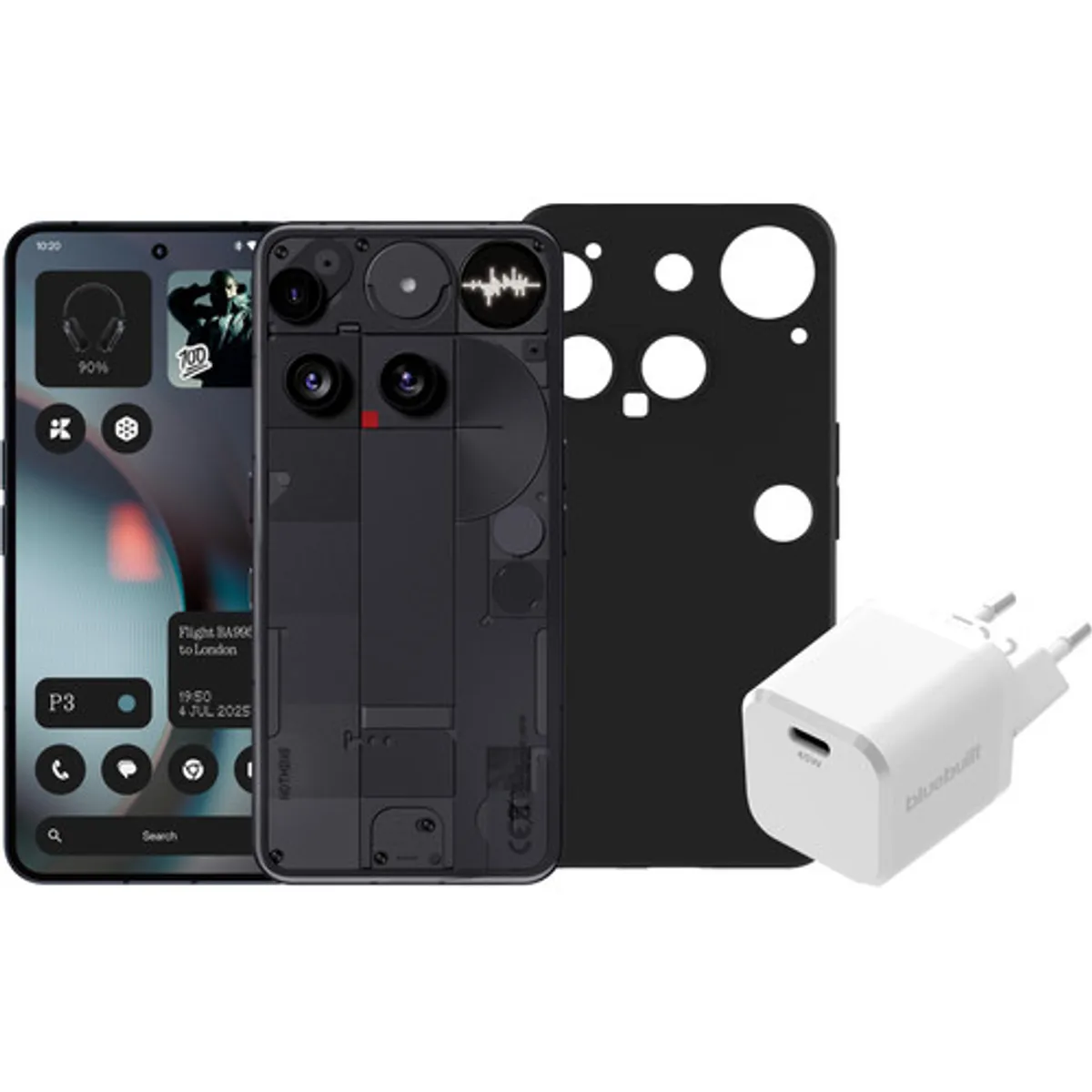 Nothing Phone (3) 512GB Zwart 5G + Accessoirepakket
