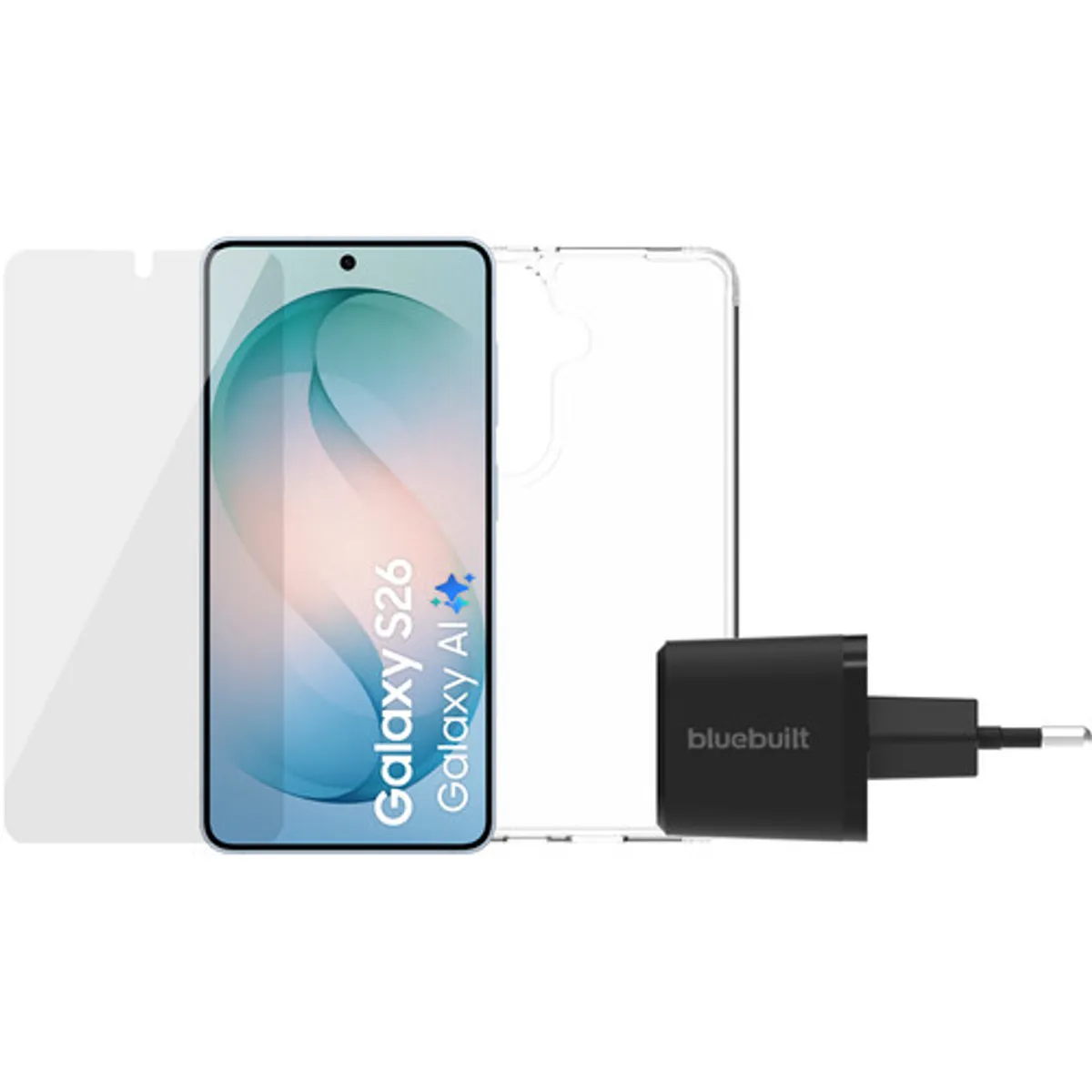 Samsung Galaxy S26 512GB Lichtblauw 5G + Compleet Accessoirepakket