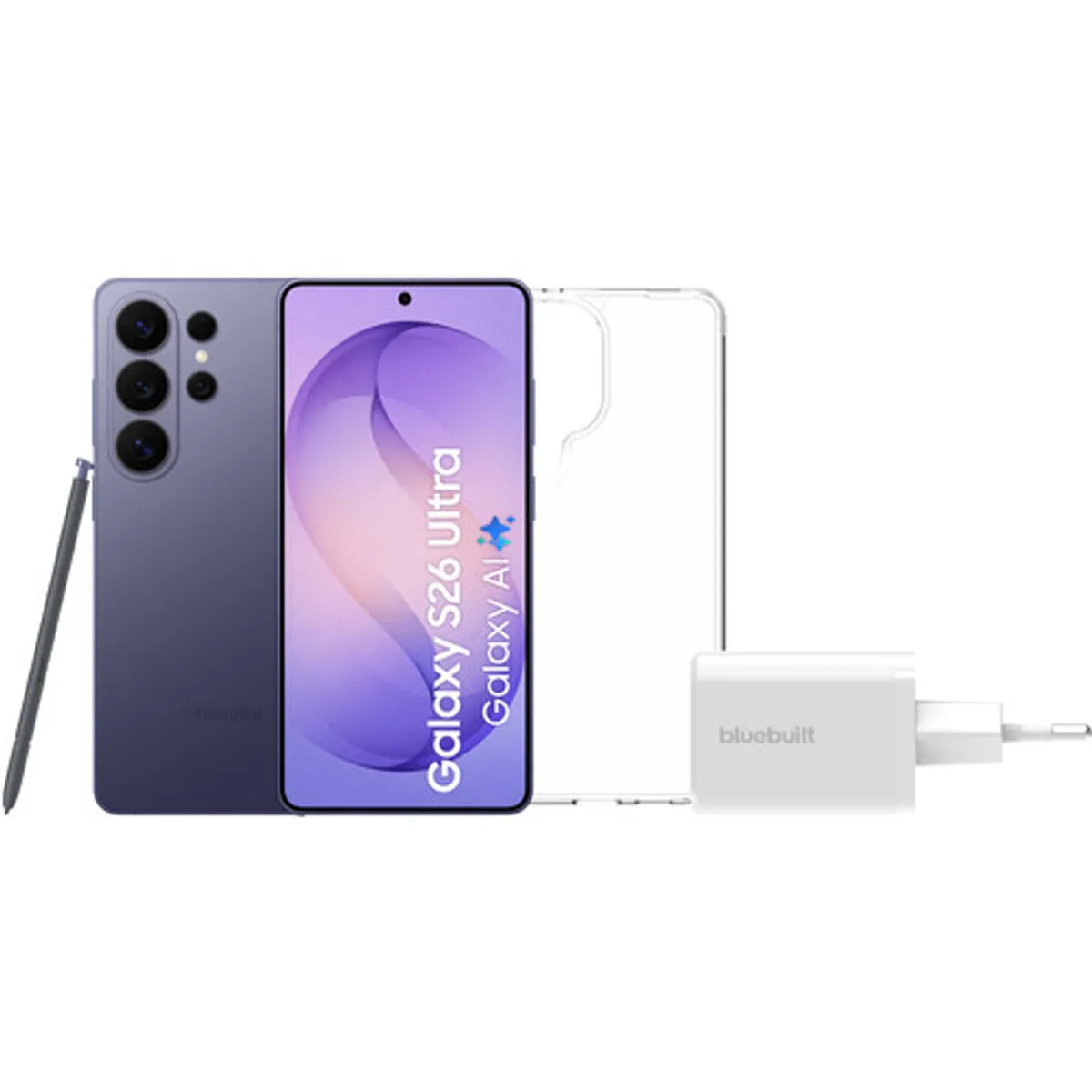 Samsung Galaxy S26 Ultra 1TB Donkerblauw 5G + Basis Accessoirepakket