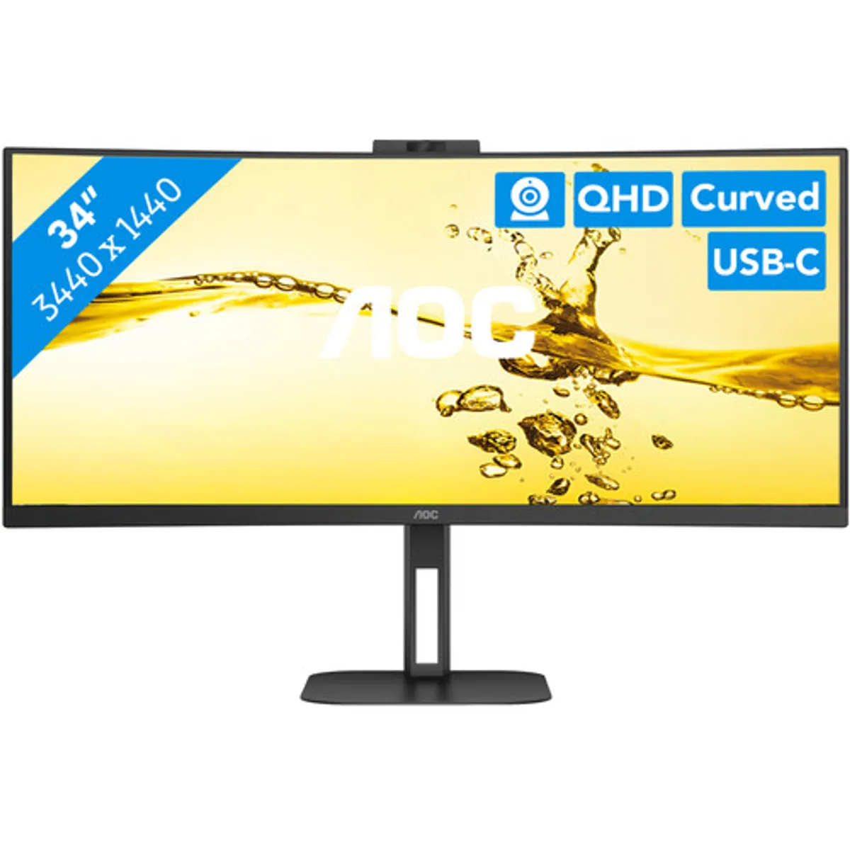 AOC CU34V5CW/BK