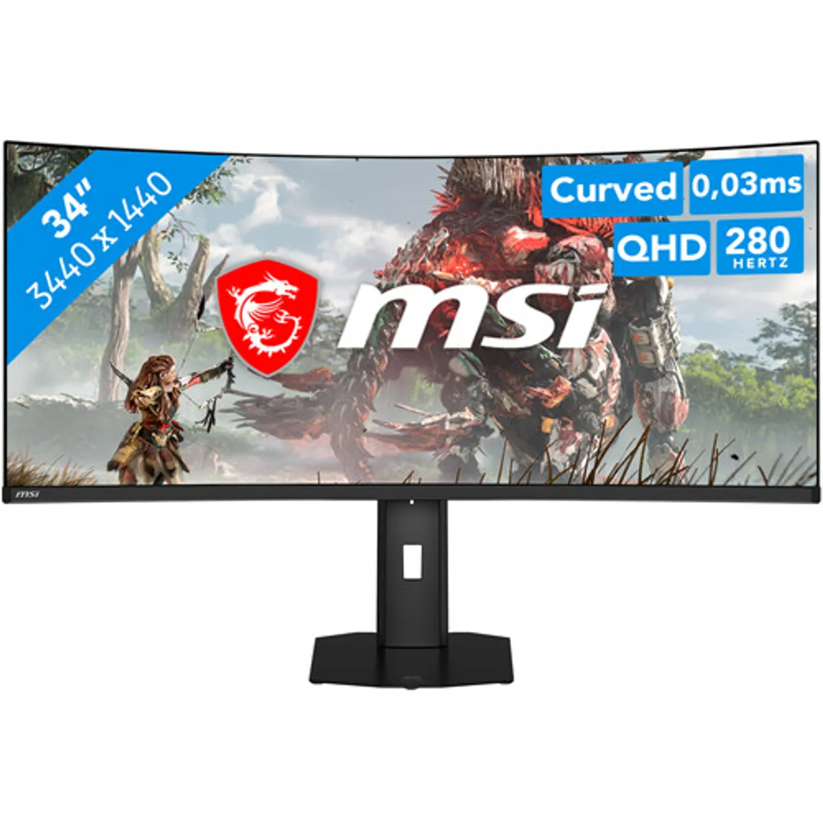 MSI MAG 341CQPDE X28 QD-OLED Curved
