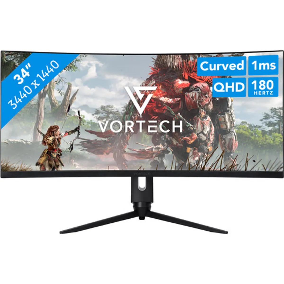 Vortech Pro 34 inch Quad HD Curved
