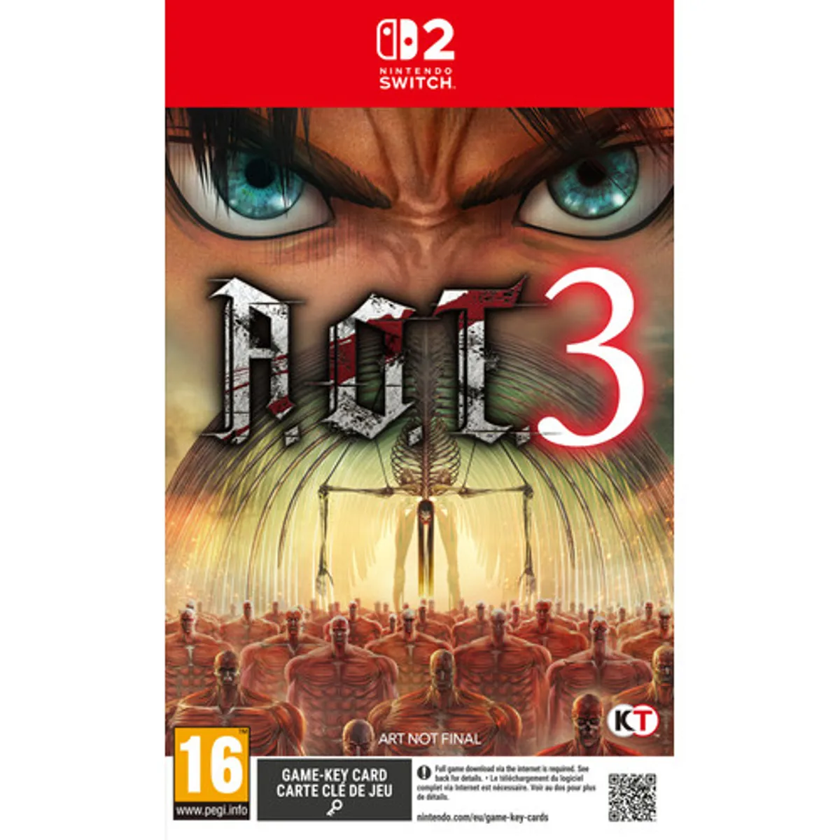 Attack on Titan 3 - A.O.T.3 Nintendo Switch 2