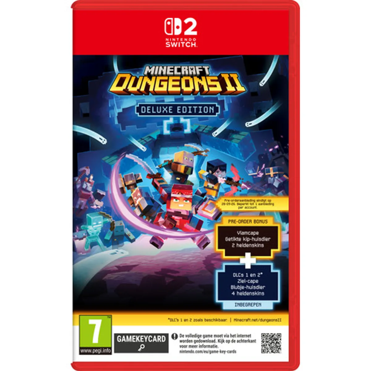 Minecraft Dungeons II Deluxe Edition Nintendo Switch 2
