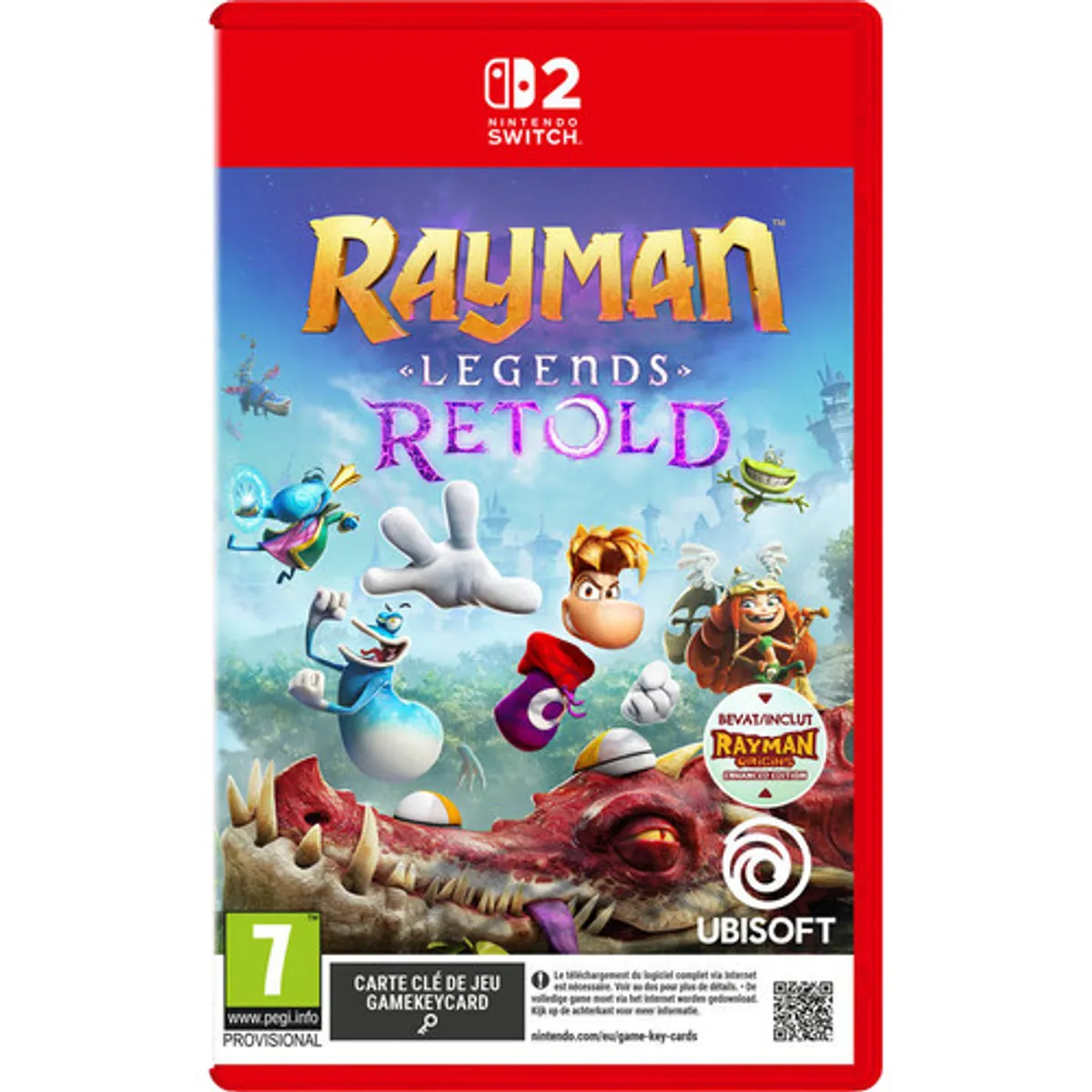 Rayman Legends Retold Nintendo Switch 2