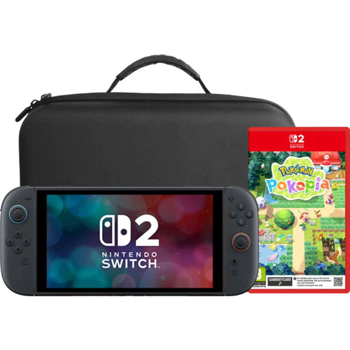 Nintendo Switch 2 + Pokémon Pokopia + BlueBuilt Travel Case
