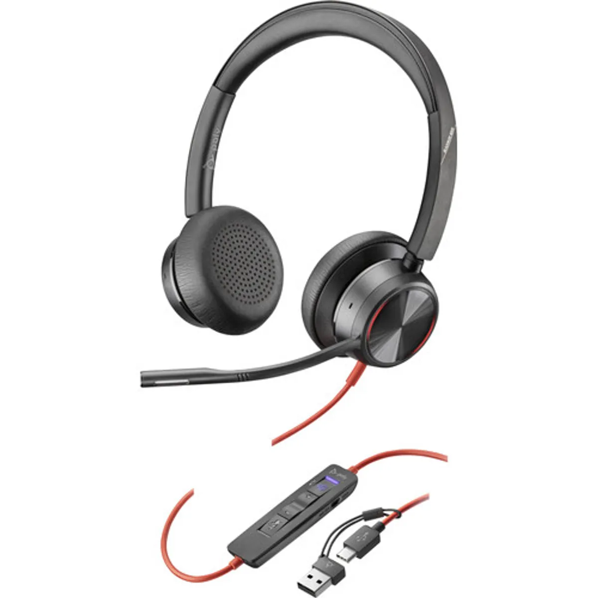 Poly Blackwire 8225 MS Bedrade Office Headset