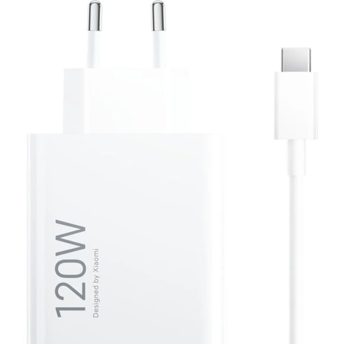 Xiaomi Hypercharge Power Delivery Oplader 120W + Usb A naar Usb C Kabel (1m) Wit