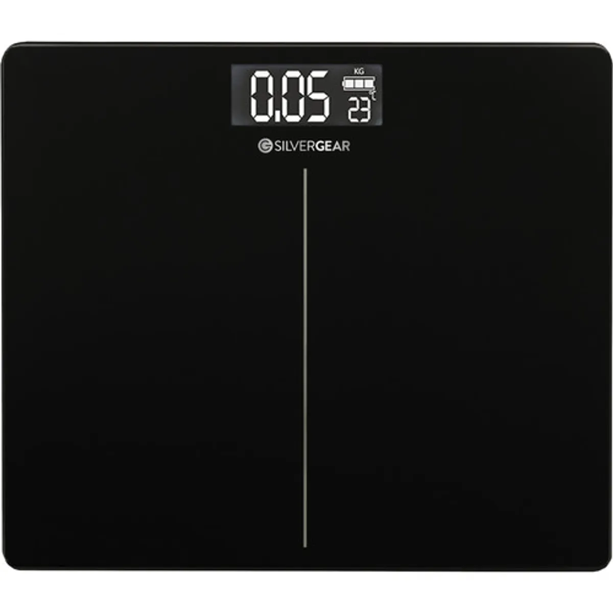 Silvergear Body Scale + LCD Backlight Screen Black