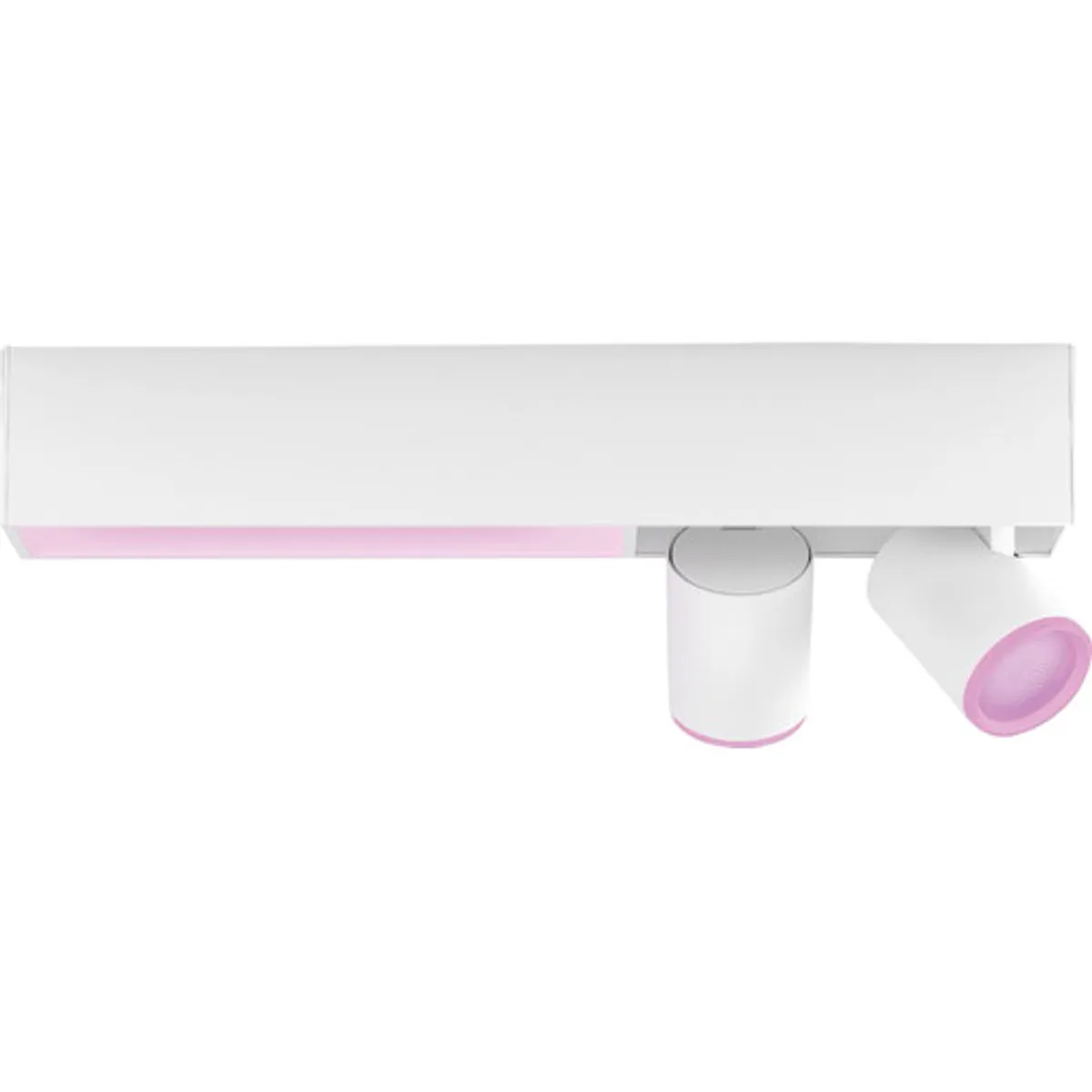 Philips Hue Centris Opbouwspot White and Color - Wit - Rechthoek - 2-spots