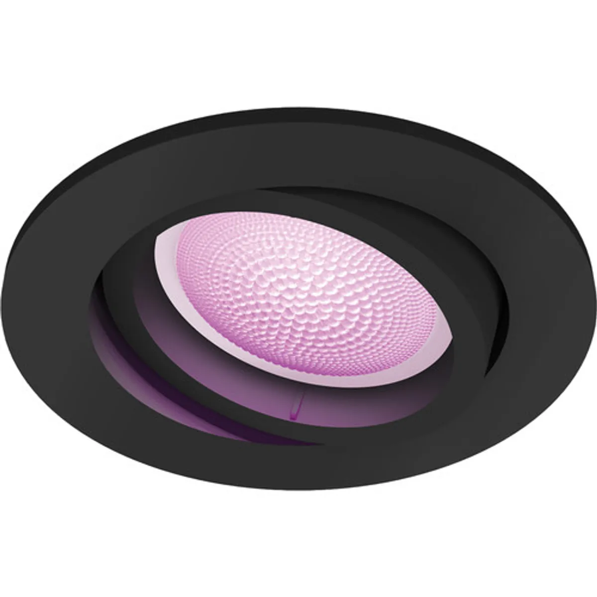 Philips Hue Centura inbouwspot White and Color - rond - Zwart