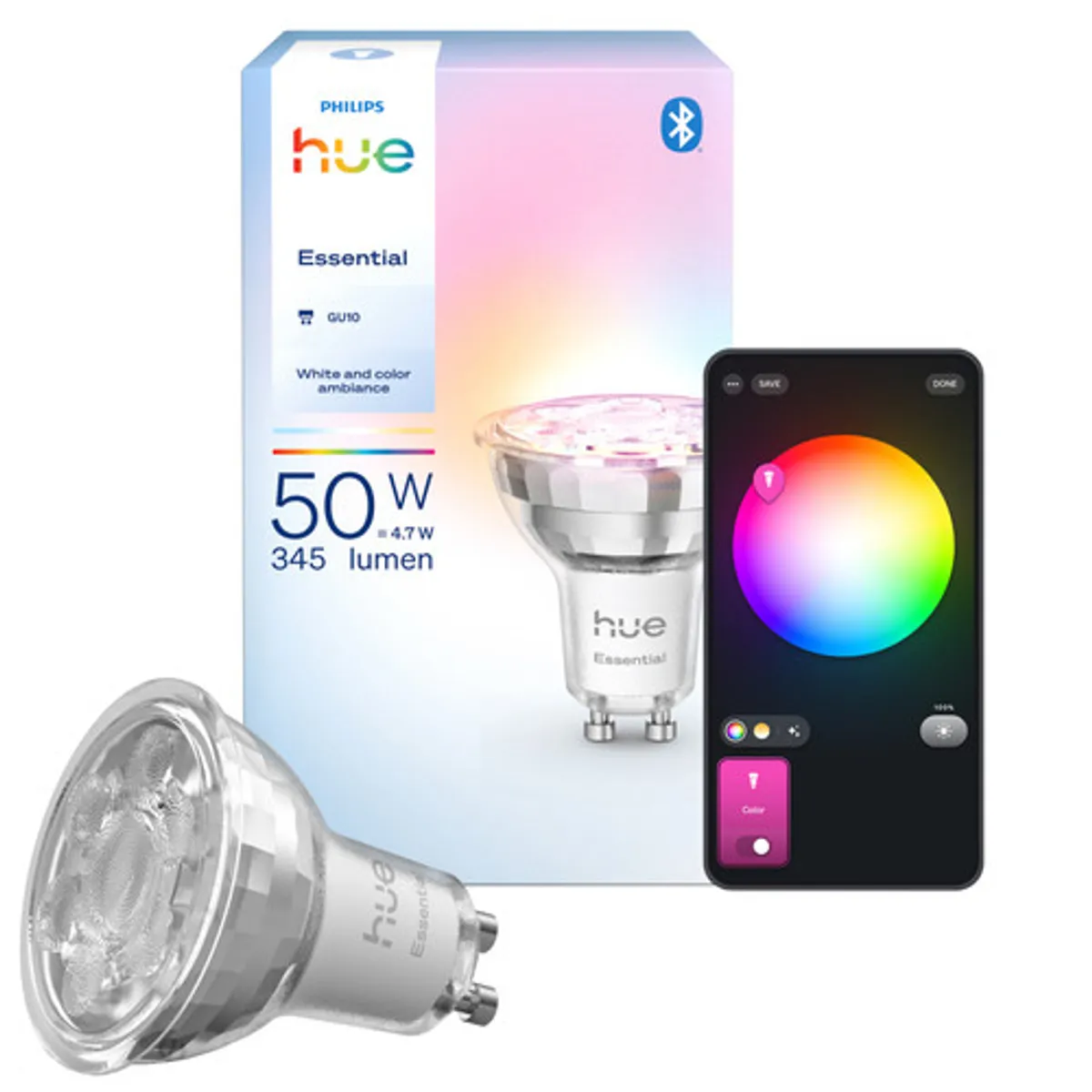 Philips Hue Essential White and Color GU10