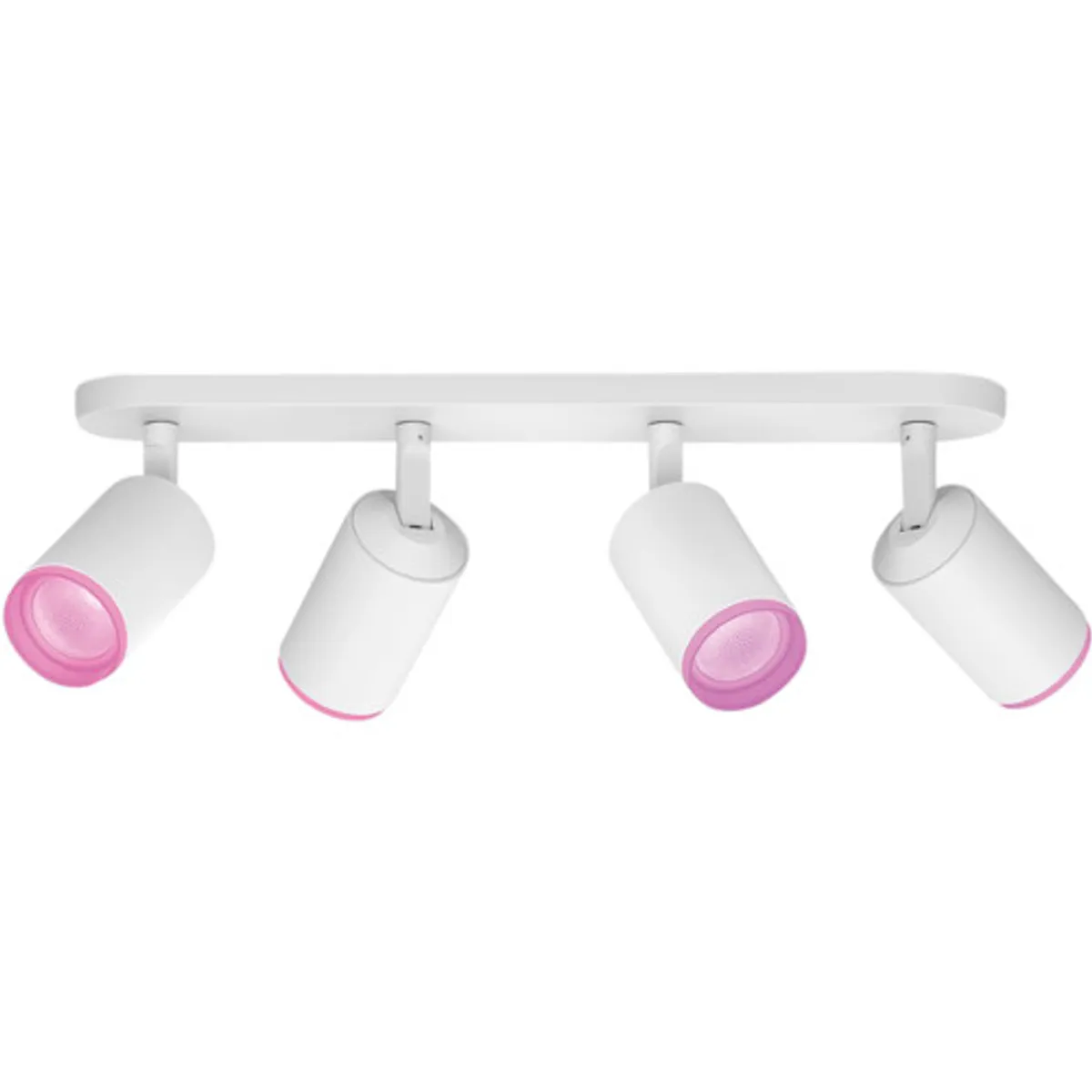 Philips Hue Fugato Opbouwspot White and Color - Wit - 4-spots