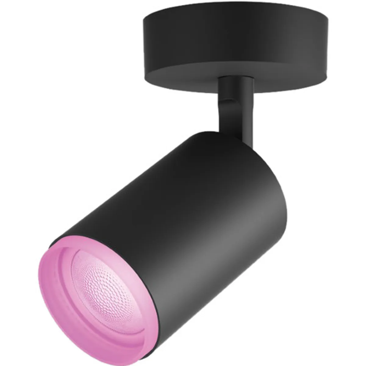 Philips Hue Fugato Opbouwspot White and Color - Zwart - 1-spot
