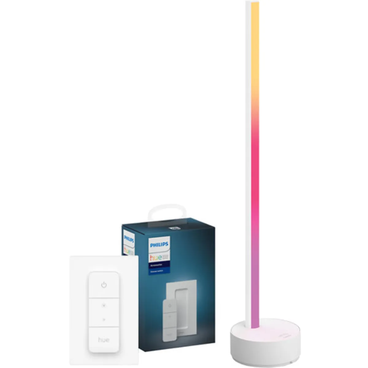Philips Hue Gradient Signe White and Color Tafellamp Wit + Dimmer