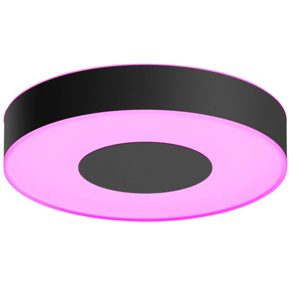 Philips Hue Xamento badkamerplafondlamp - wit en gekleurd licht - zwart - 38cm