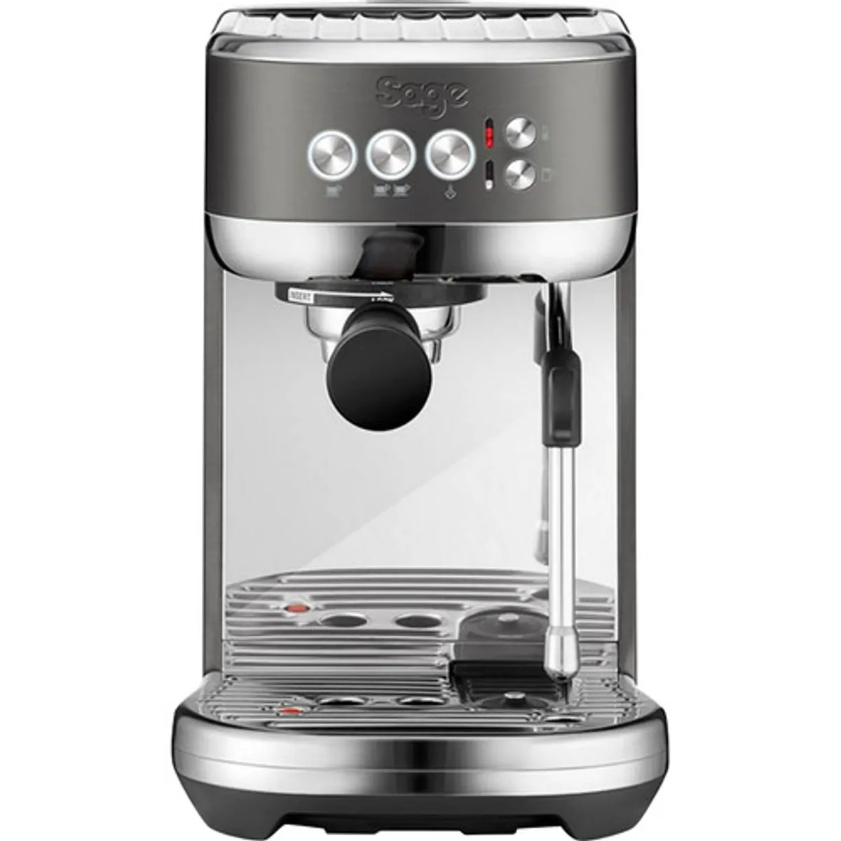 Sage the Bambino Plus Black Stainless
