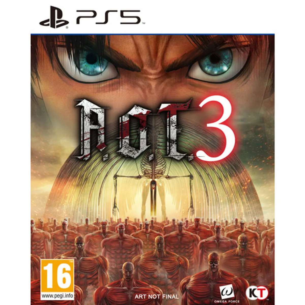 Attack on Titan 3 - A.O.T.3 Steelbook Launch Edition PS5