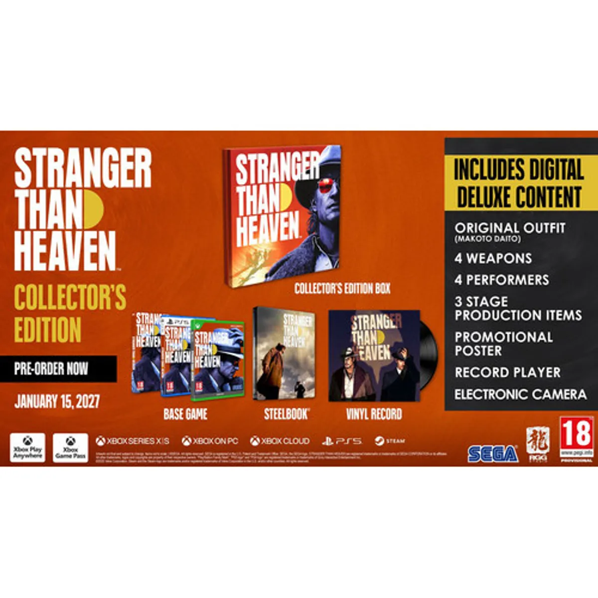 Stranger Than Heaven Collector's Edition PS5