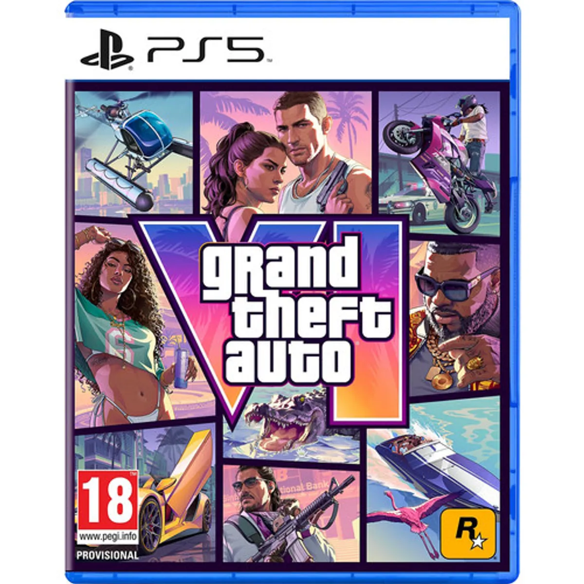 Grand Theft Auto VI (GTA 6) PS5 - Code in the Box