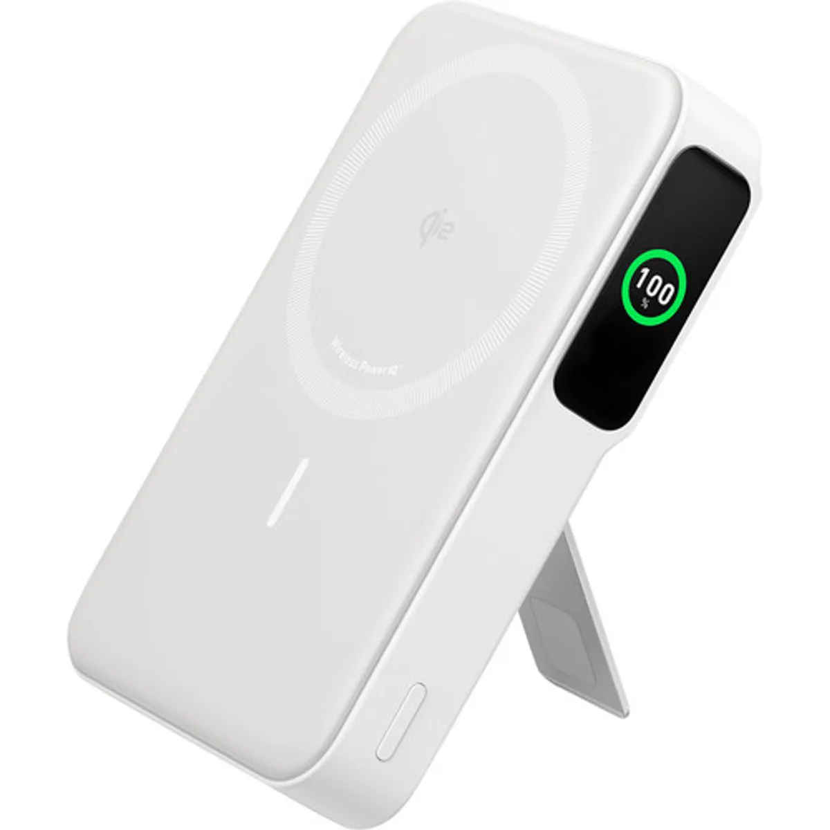 Anker Draadloze Powerbank met MagSafe en Qi2 Magneet 10.000 mAh met Snelladen Wit