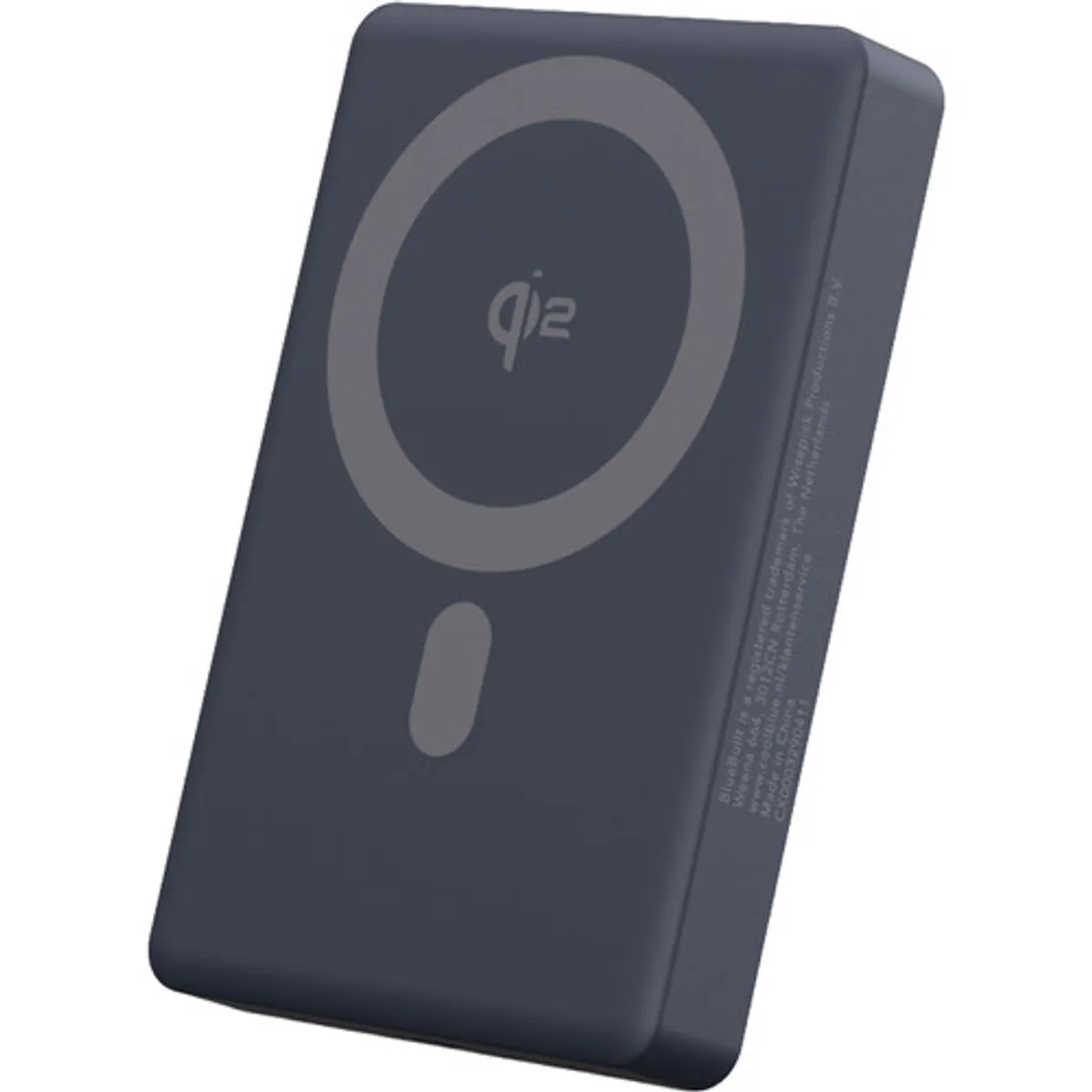 BlueBuilt Draadloze Powerbank met MagSafe en Qi2 10.000 mAh met Snelladen Grijs