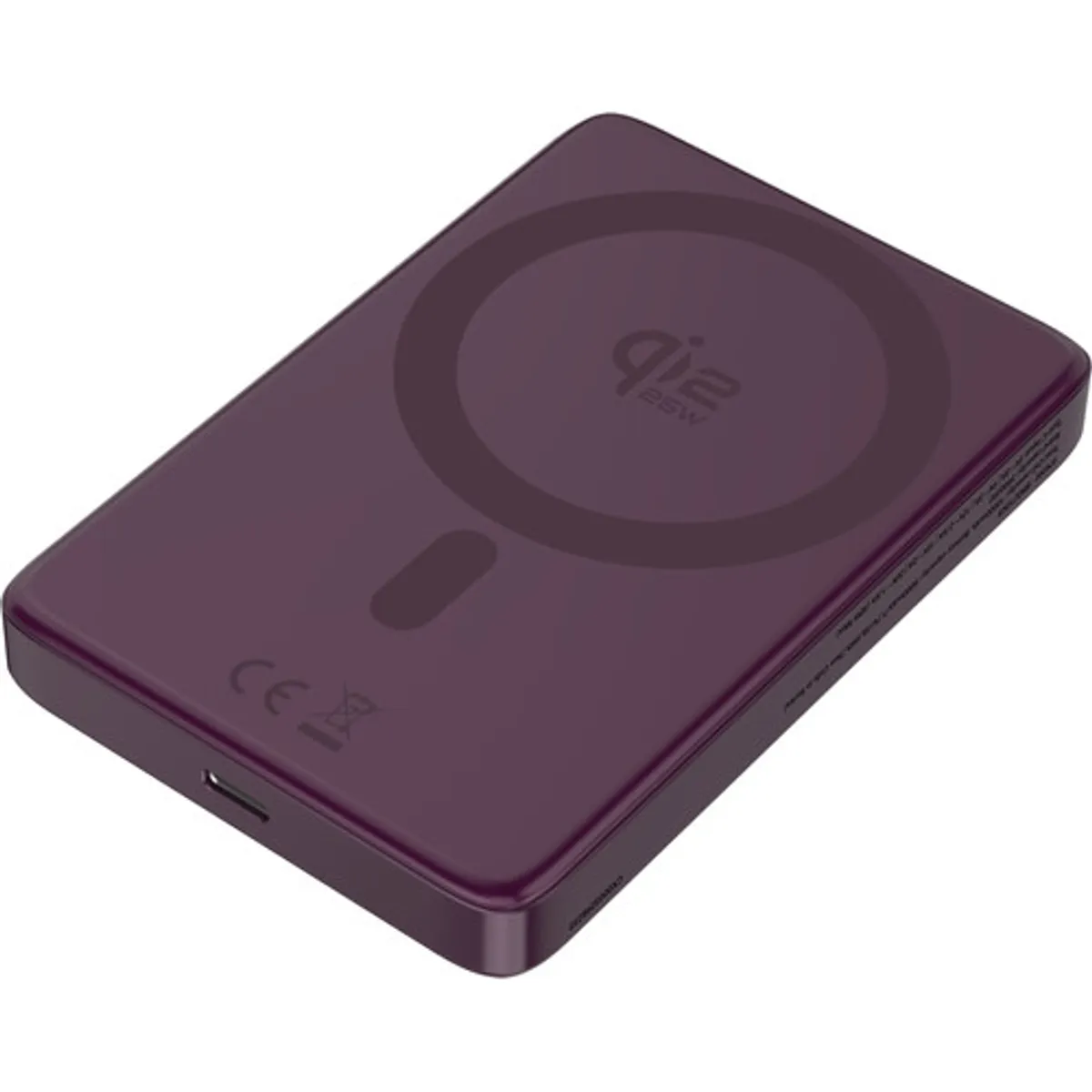 BlueBuilt Draadloze Powerbank met Qi2.2 en MagSafe 10.000 mAh met Snelladen 25 Watt Rood