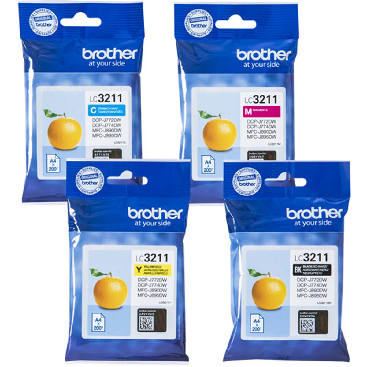 Brother LC-3211 Cartridges Combo Pack