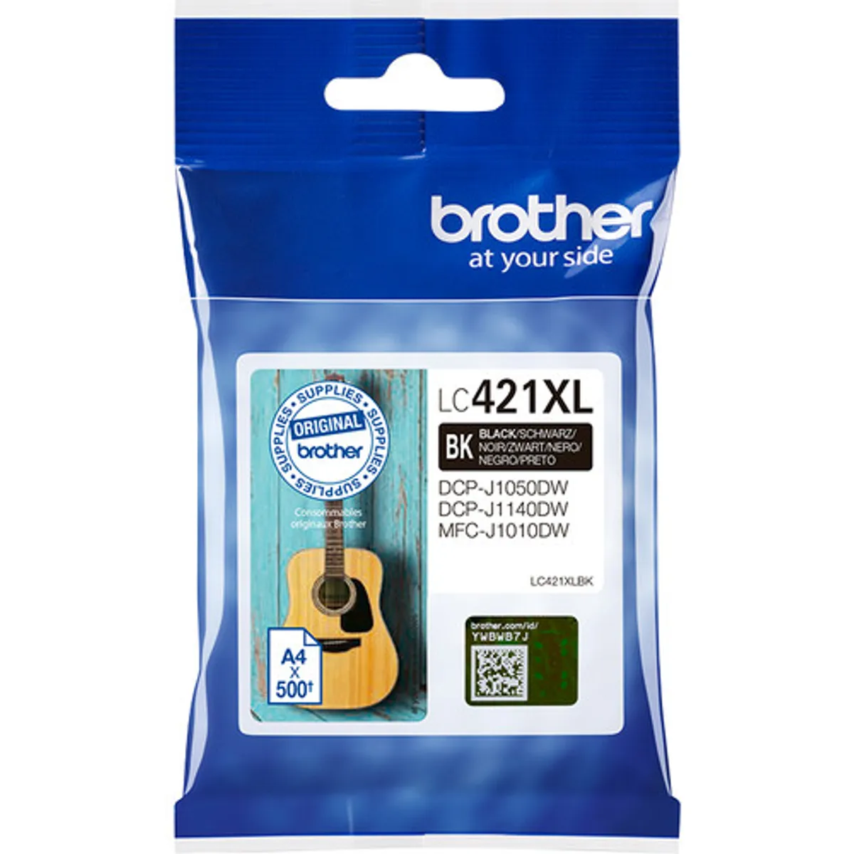 Brother LC-421XL Cartridge Zwart