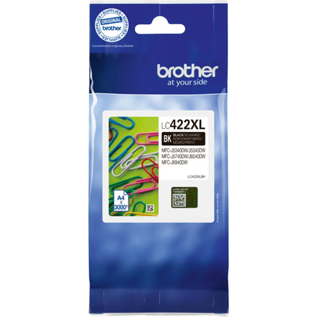 Brother LC-422XL Cartridge Zwart