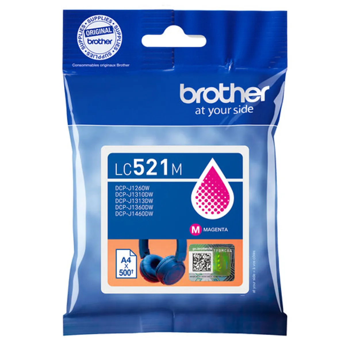 Brother LC-521 Cartridge Magenta