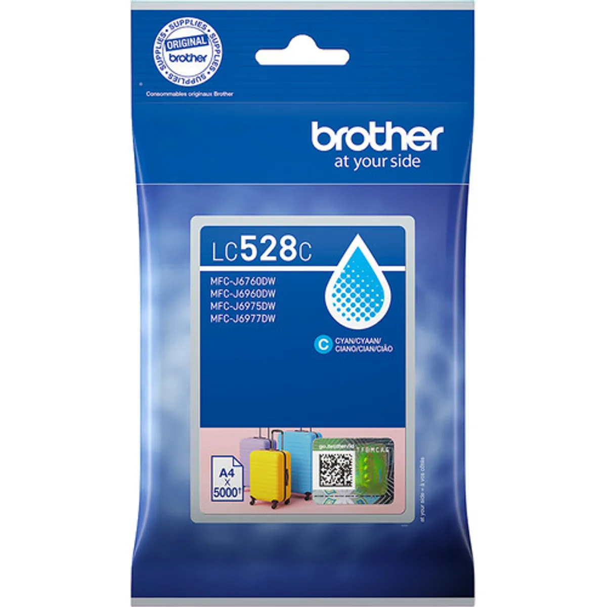 Brother LC-528 cartridge cyaan