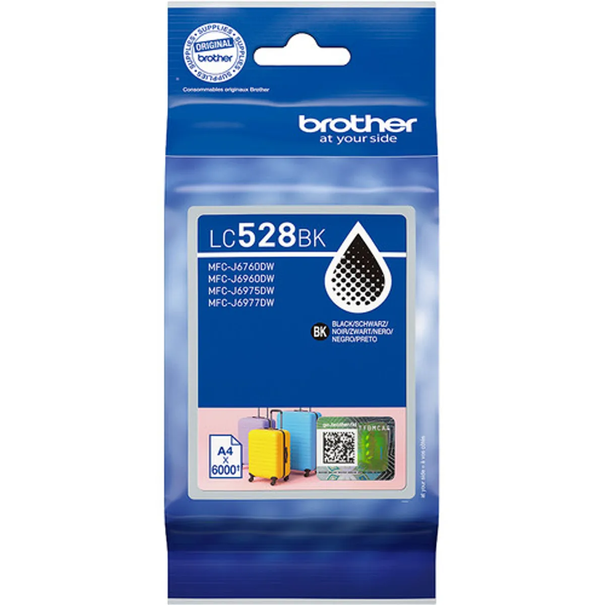 Brother LC-528 cartridge zwart