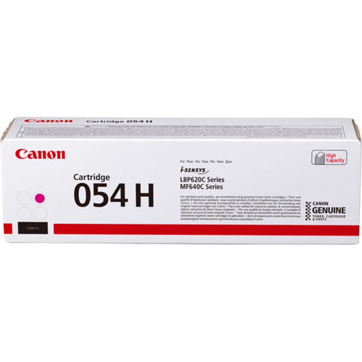 Canon 054 H Toner Magenta (Hoge capaciteit)