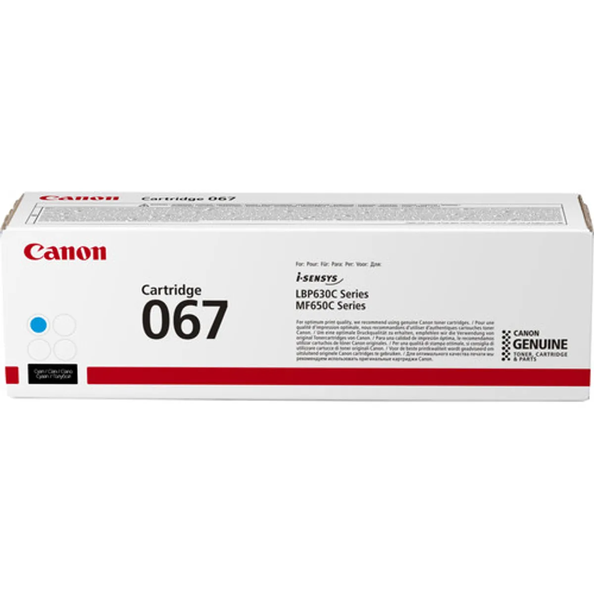 Canon 067 Toner Cyaan