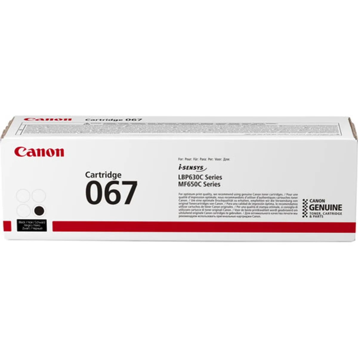 Canon 067 Toner Zwart