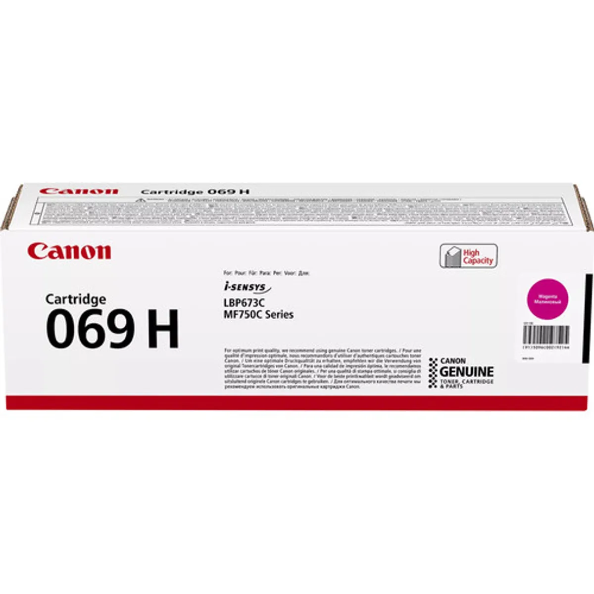 Canon 069H toner magenta