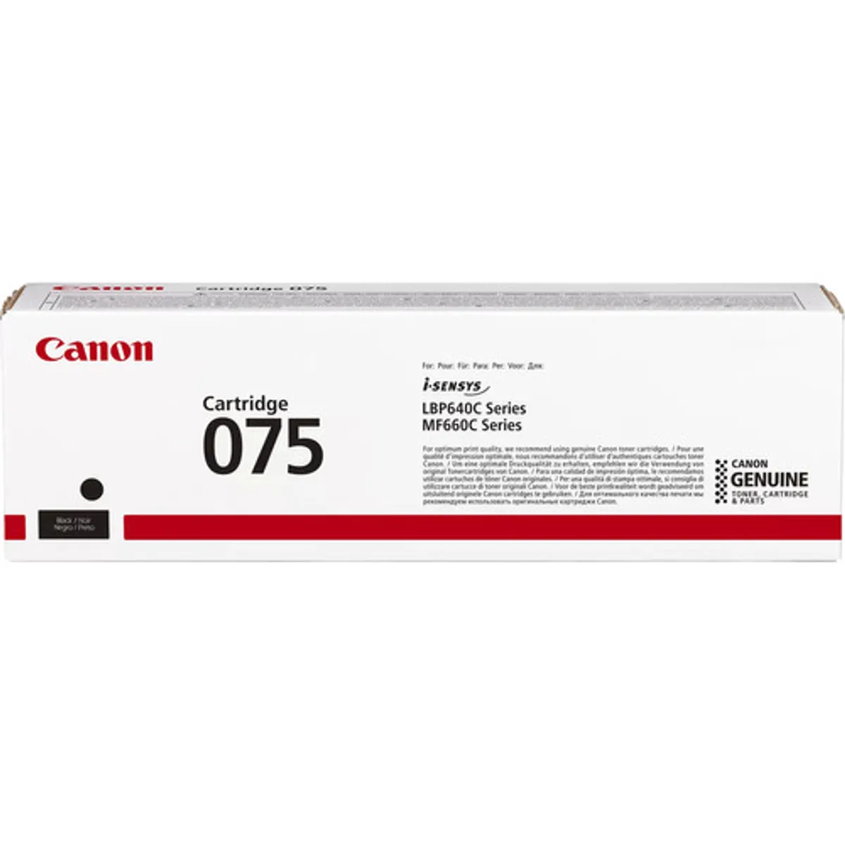 Canon 075 toner zwart