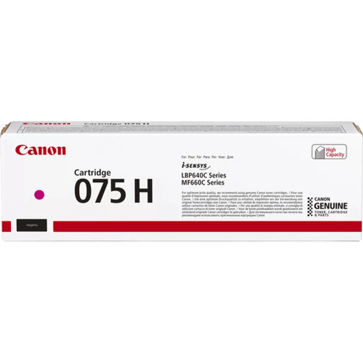 Canon 075H toner magenta